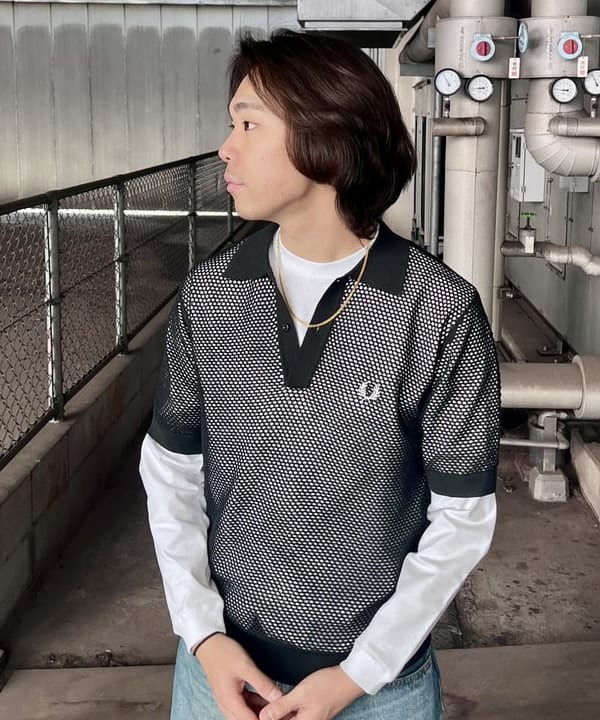 槙山 賢斗さんの「BEAMS WOMEN｜BEAMS / BMSロゴ ベーシック ロングスリーブ Tシャツ」を使ったコーディネート