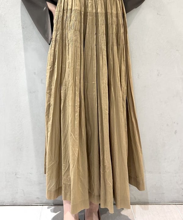 ヒライさんの「BEAMS WOMEN｜【別注】ne Quittez pas / ボイル シャーリング ワンピース」を使ったコーディネート