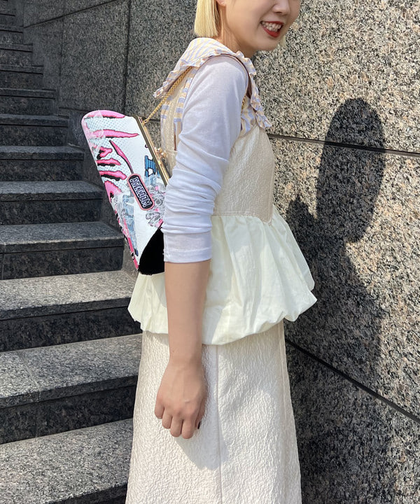 あさひさんの「BEAMS WOMEN｜バルーン ペプラム ワンピース」を使ったコーディネート