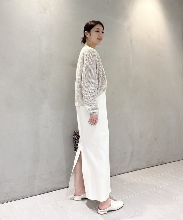 坂本 涼花さんの「BEAMS WOMEN｜VIOLAd&rsquo;ORO / ナイロン レオパード トートバッグ S」を使ったコーディネート