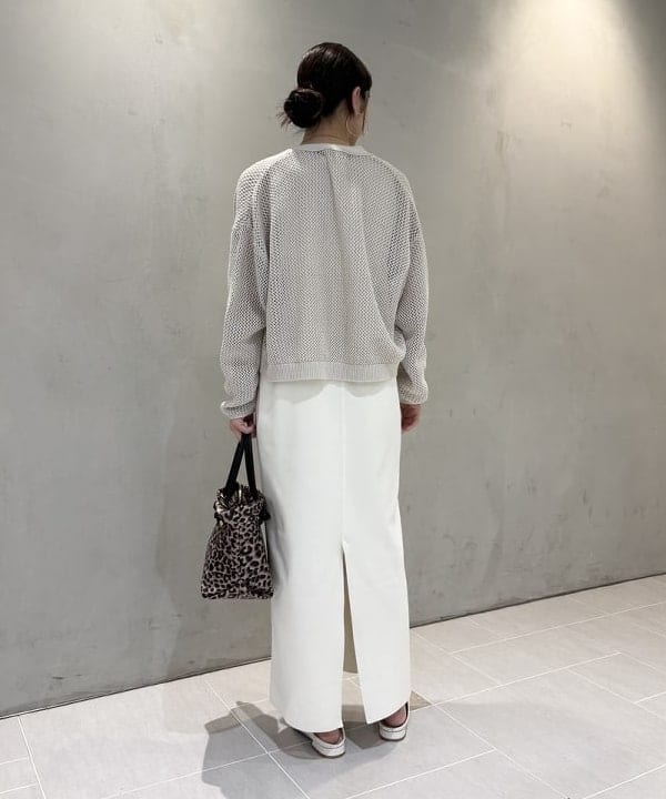 坂本 涼花さんの「BEAMS WOMEN｜VIOLAd&rsquo;ORO / ナイロン レオパード トートバッグ S」を使ったコーディネート