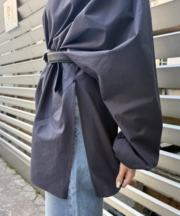 YUIさんの「BEAMS WOMEN｜ギャザー ショルダー ブラウス」を使ったコーディネート