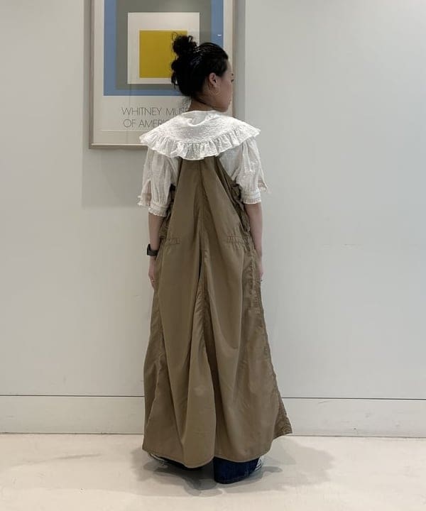 清水 彩乃さんの「BEAMS WOMEN｜ペーパー ライク ベルト」を使ったコーディネート