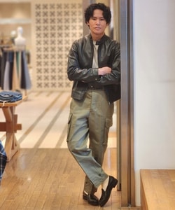 BEAMS F（ビームスF）Tangent / M-47 コットンヘリンボーン