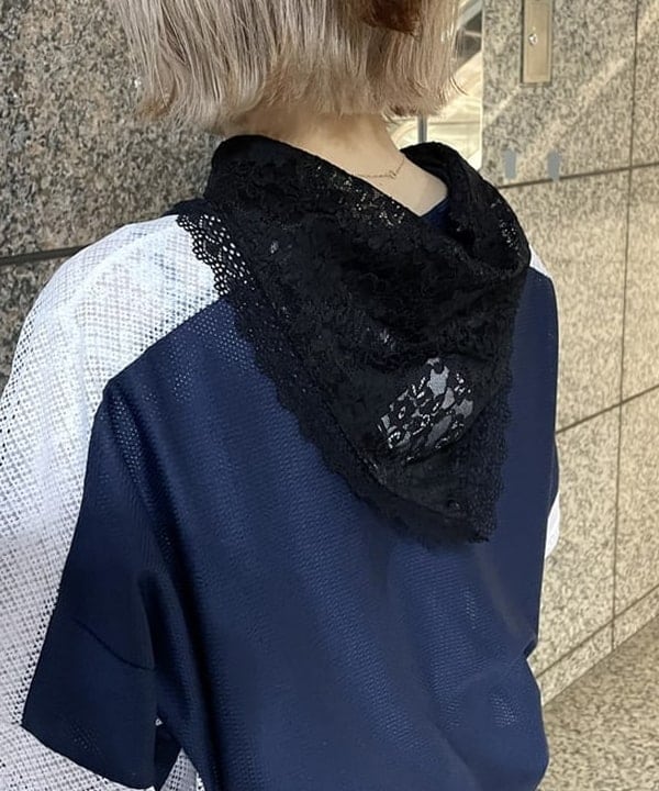 まゆちゃんさんの「BEAMS WOMEN｜レース キリカエ ロングスリーブ Tシャツ」を使ったコーディネート