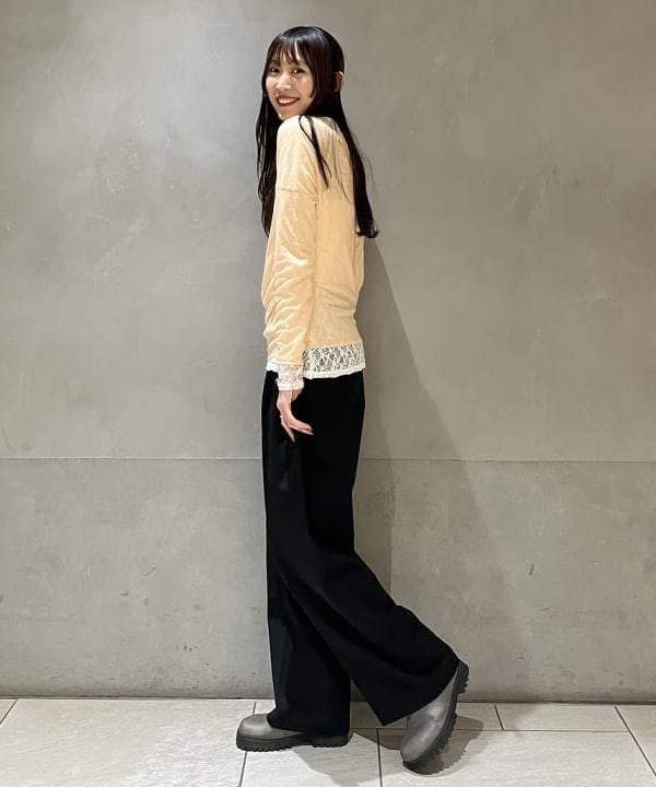 nodokaさんの「BEAMS WOMEN｜maturely / カシュクール ストラップ ロング スリーブ」を使ったコーディネート