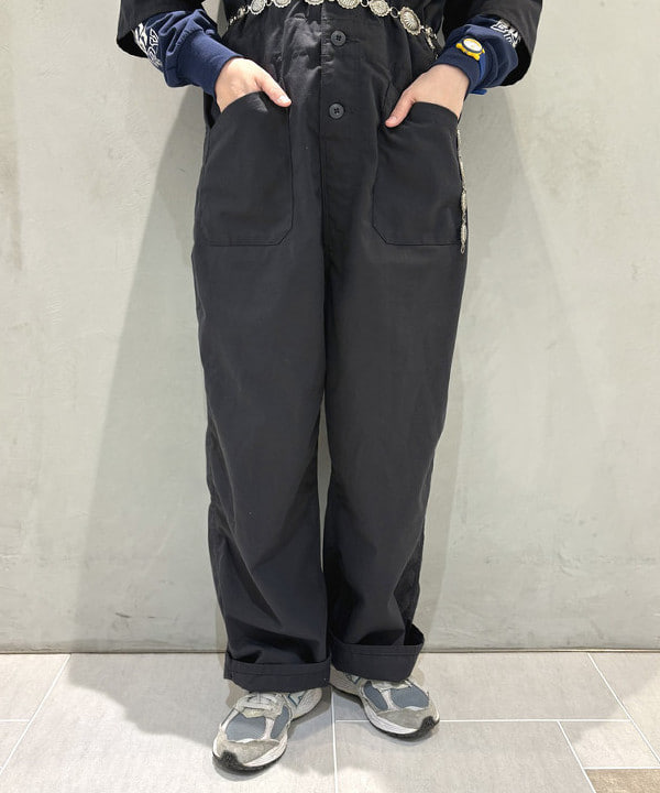kawaiさんの「BEAMS WOMEN｜ポリエステル コットン ツイル ショート スリーブ オールインワン」を使ったコーディネート