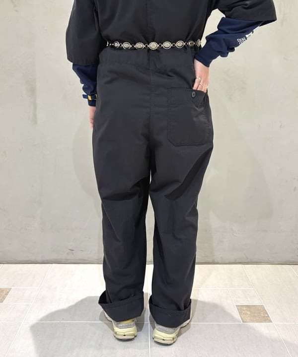 kawaiさんの「BEAMS WOMEN｜ポリエステル コットン ツイル ショート スリーブ オールインワン」を使ったコーディネート