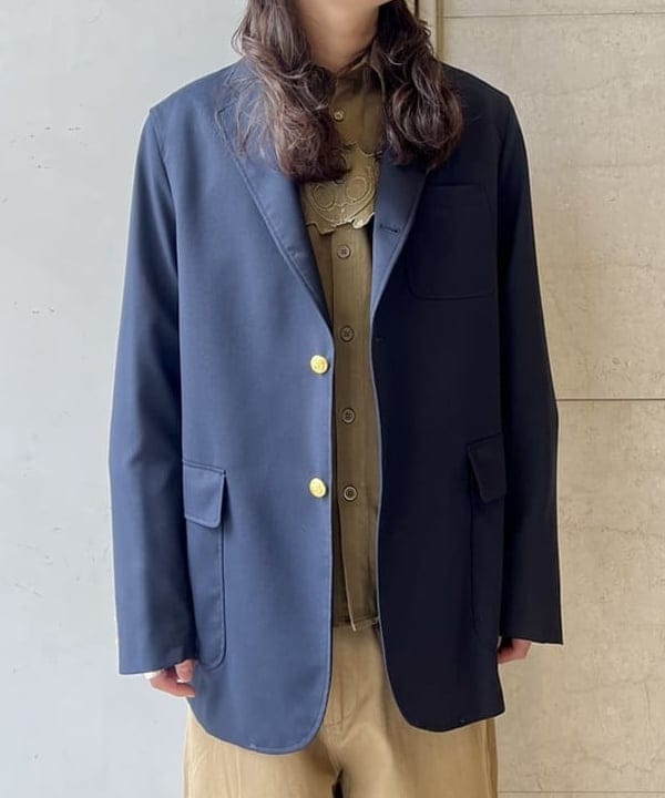 トラ吉さんの「BEAMS WOMEN｜1940'sディテール ワイドチノパンツ」を使ったコーディネート