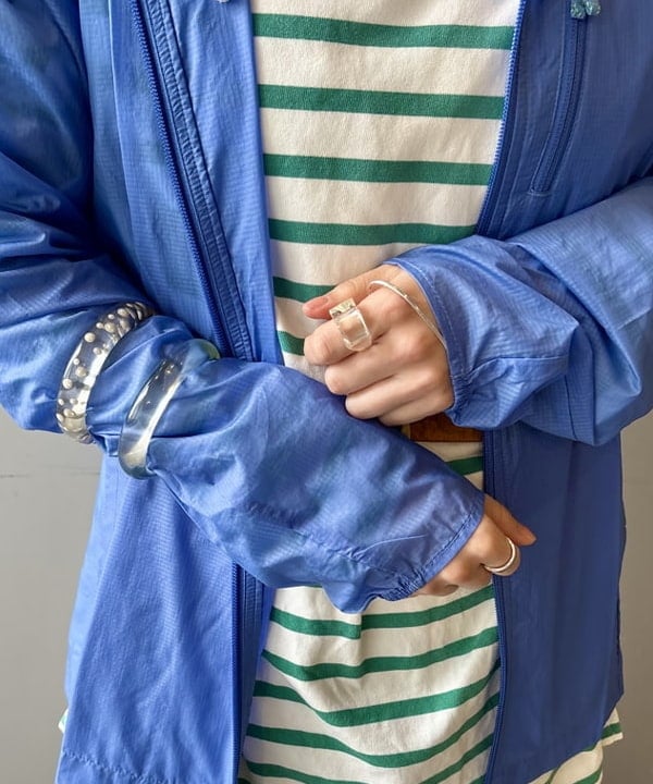 みりさんの「BEAMS BOY / シルバー925 ナロー パームカフ」を使ったコーディネート