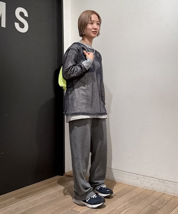 Kaoru Sakumaさんの「BEAMS WOMEN｜maturely / シャンブレー インサイドアウト ロングスリーブ」を使ったコーディネート
