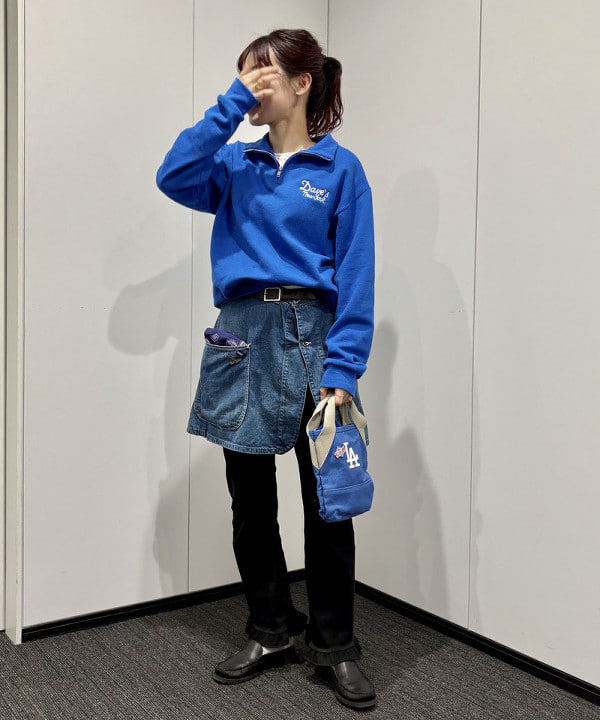 SHINAGAWAさんの「BEAMS WOMEN｜orSlow / オーバー ラップ スカート」を使ったコーディネート