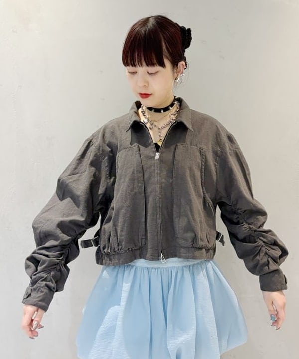 りかちょび/岸本梨佳さんの「BEAMS WOMEN｜ボーイ マリン レース パンツ」を使ったコーディネート