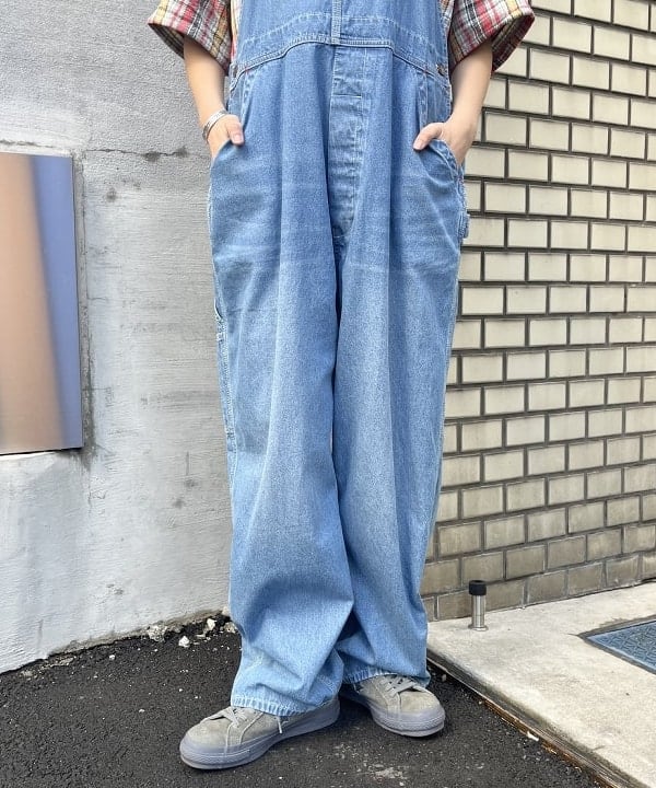 ミナミマリコさんの「BEAMS WOMEN｜【別注】BIGMAC / デニム オーバーオール 25SS」を使ったコーディネート
