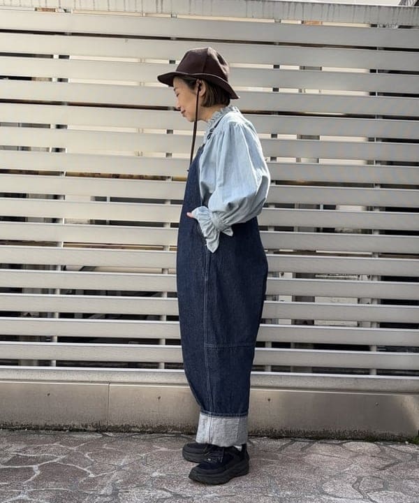 つぼさんの「BEAMS WOMEN｜【別注】cableami / RANGER HAT」を使ったコーディネート