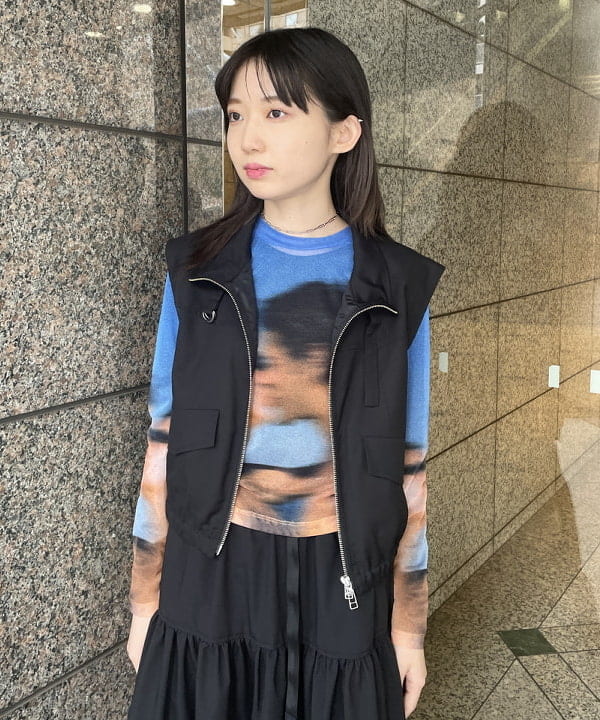 加歩さんの「BEAMS WOMEN｜【別注】Gramicci / ティアード スカート」を使ったコーディネート