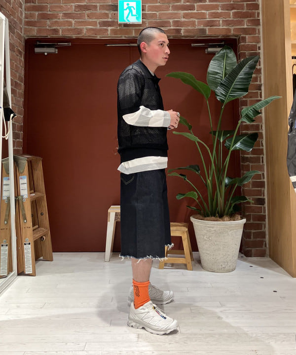 ディクソン 太陽さんの「BEAMS WOMEN｜【別注】FRED PERRY / オープンニットポロ」を使ったコーディネート