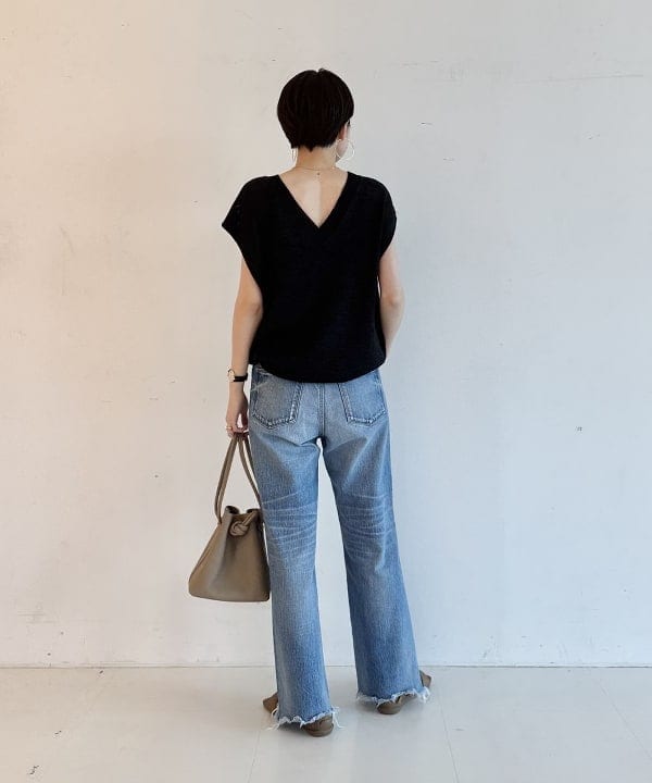 SANOさんの「BEAMS WOMEN｜和紙 コットン 2WAY プルオーバー」を使ったコーディネート