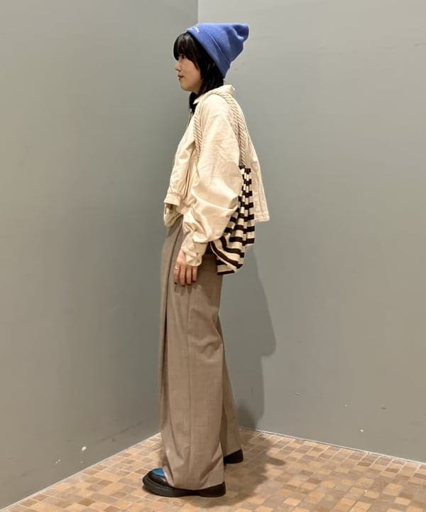 小原 もこさんの「BEAMS WOMEN｜マリン バッグ」を使ったコーディネート
