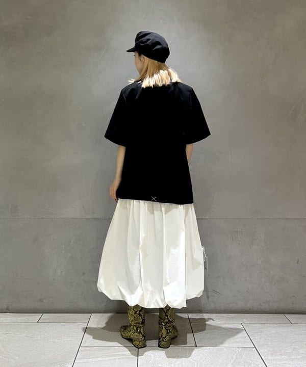 ササキさんの「BEAMS WOMEN｜4ボタン ダブル ハーフスリーブ ジャケット」を使ったコーディネート