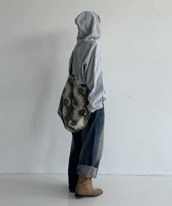 Hazukiさんの「BEAMS WOMEN｜バティック ショルダー エコ バッグ 2025」を使ったコーディネート