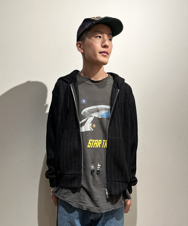 BANさんの「BEAMS WOMEN｜メッシュ フーディー」を使ったコーディネート