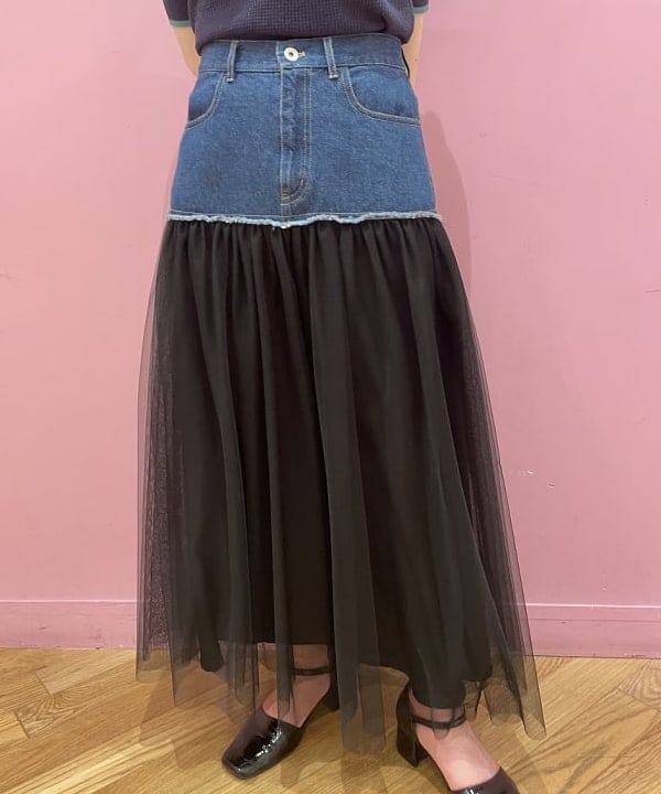 田中 里実さんの「BEAMS WOMEN｜【別注】FRED PERRY / RIB KNITTED SHIRT」を使ったコーディネート
