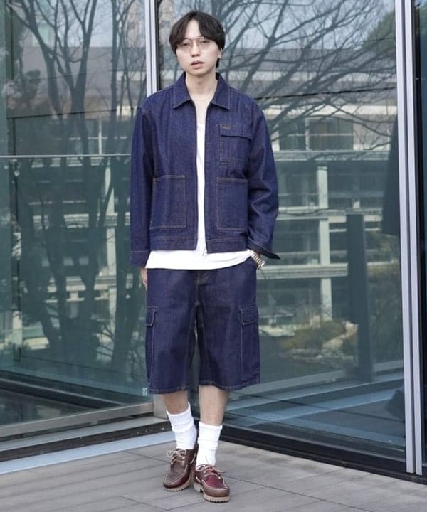 SUDOさんの「BEAMS WOMEN｜【別注】UNIVERSAL OVERALL / デニム ワーク ジャケット」を使ったコーディネート