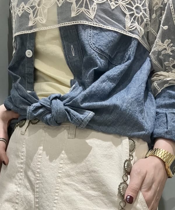 小原 もこさんの「BEAMS WOMEN｜ストレート ランチパンツ」を使ったコーディネート