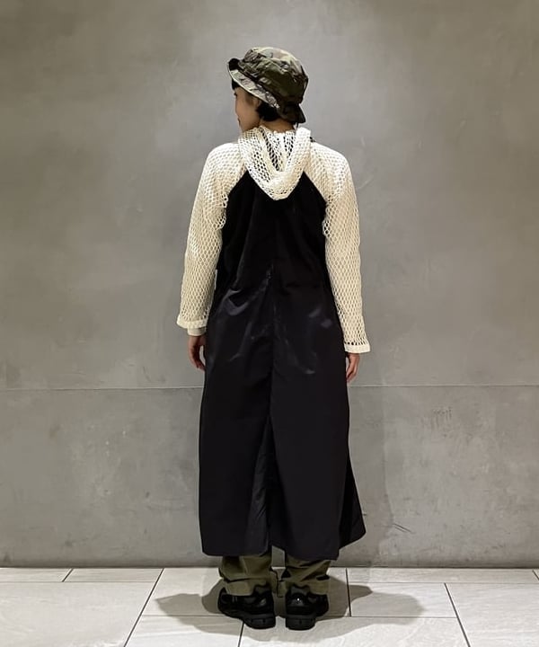 葵さんの「BEAMS WOMEN｜ナイロン フィッシング ベスト アレンジ ワンピース」を使ったコーディネート