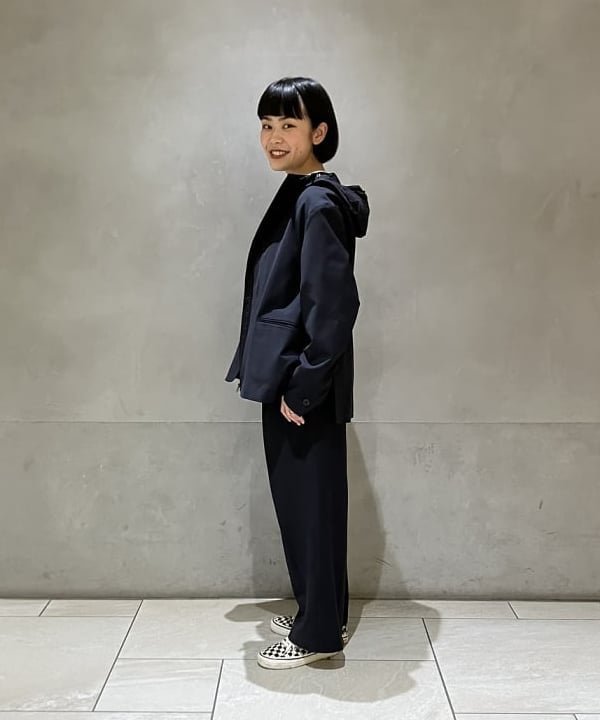 葵さんの「BEAMS WOMEN｜【別注】THE NORTH FACE PURPLE LABEL / アシメ ロゴ Tシャツ 25SS」を使ったコーディネート