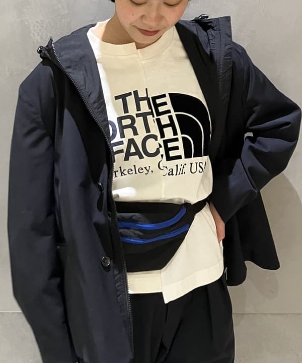 葵さんの「BEAMS WOMEN｜【別注】THE NORTH FACE PURPLE LABEL / アシメ ロゴ Tシャツ 25SS」を使ったコーディネート