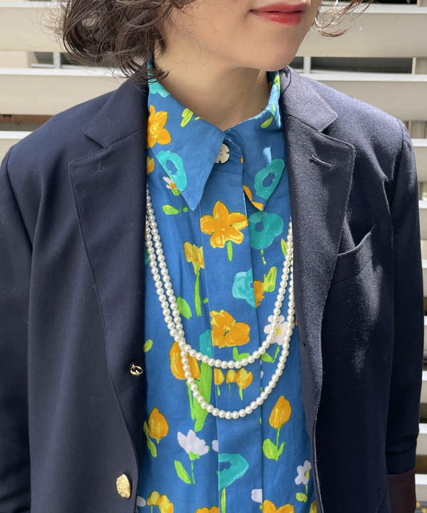 コウリキ　マミさんの「BEAMS WOMEN｜BEAMS BOY / ポリエステル ウール 3ボタン ブレザー」を使ったコーディネート