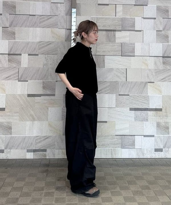 なるみさんの「【別注】FRED PERRY / ハーフジップ ニットポロ」を使ったコーディネート
