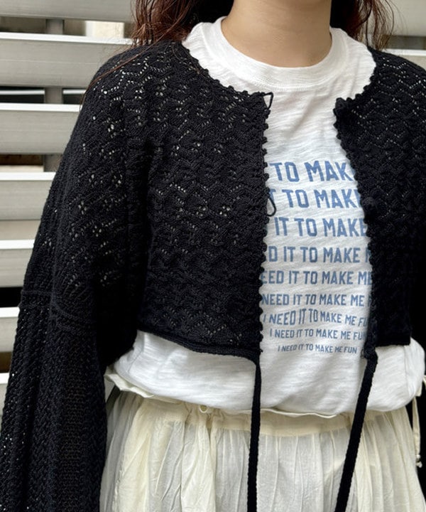 チナツさんの「BEAMS WOMEN｜ライン メッセージ Tシャツ」を使ったコーディネート