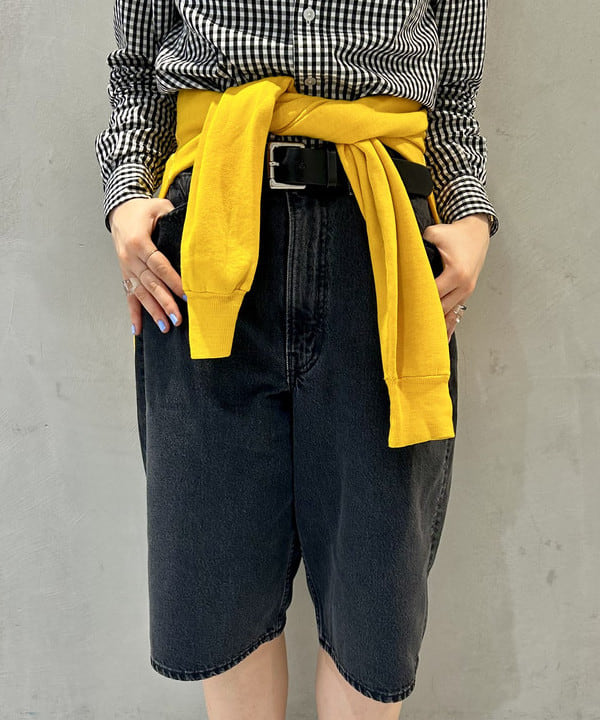 ナツハさんの「BEAMS WOMEN｜100/2 ギンガムチェック ボタンダウン シャツ NEW」を使ったコーディネート