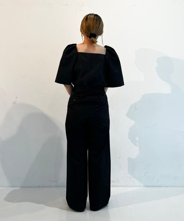 Ito_ririkaさんの「BEAMS WOMEN｜ドットジャガード パフスリーブ ブラウス」を使ったコーディネート