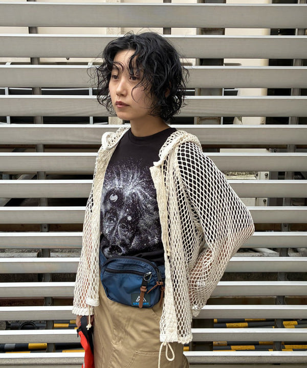 オカモト ミサキさんの「BEAMS WOMEN｜Cotton Expressions / STARRY NIGHT TEE」を使ったコーディネート
