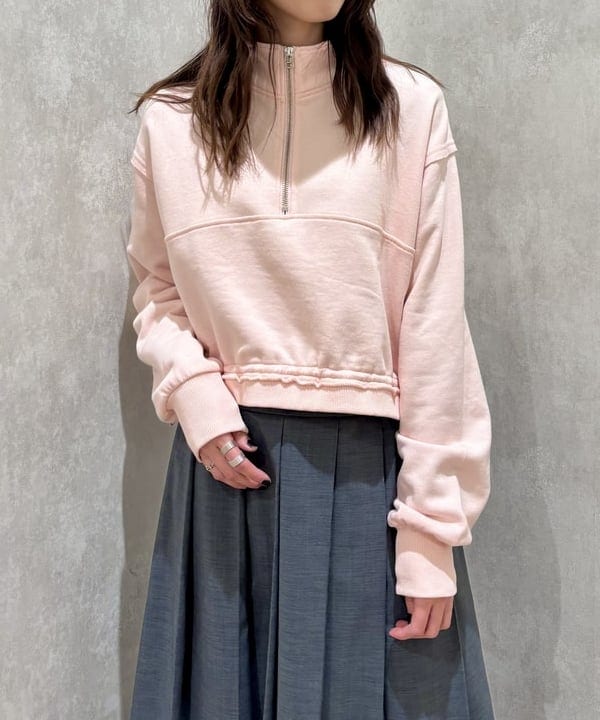はやしあかねさんの「BEAMS WOMEN｜Ray BEAMS / キルティング ノーカラー ブルゾン」を使ったコーディネート