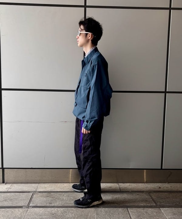 うえきんぐさんの「アクションプルオーバーシャツ」を使ったコーディネート