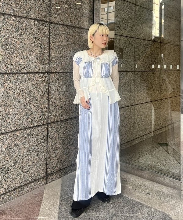 あさひさんの「BEAMS WOMEN｜ELINA LEBESSI / EX MERSINI DRESS」を使ったコーディネート