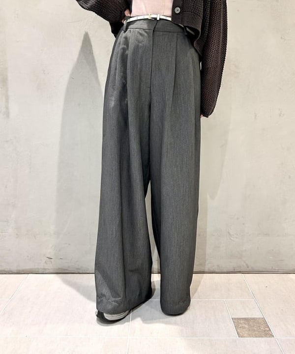 ヒライさんの「BEAMS WOMEN｜リブ クルー 3/4 カットソー」を使ったコーディネート