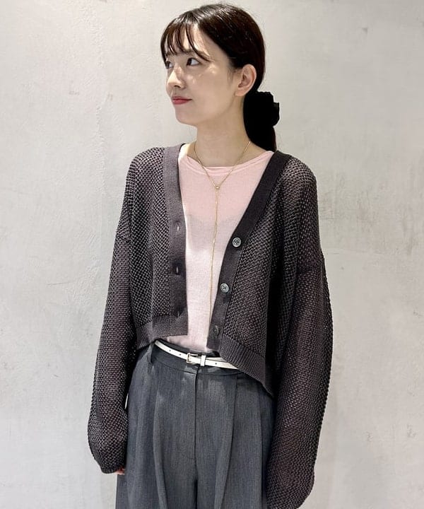 ヒライさんの「BEAMS WOMEN｜リブ クルー 3/4 カットソー」を使ったコーディネート