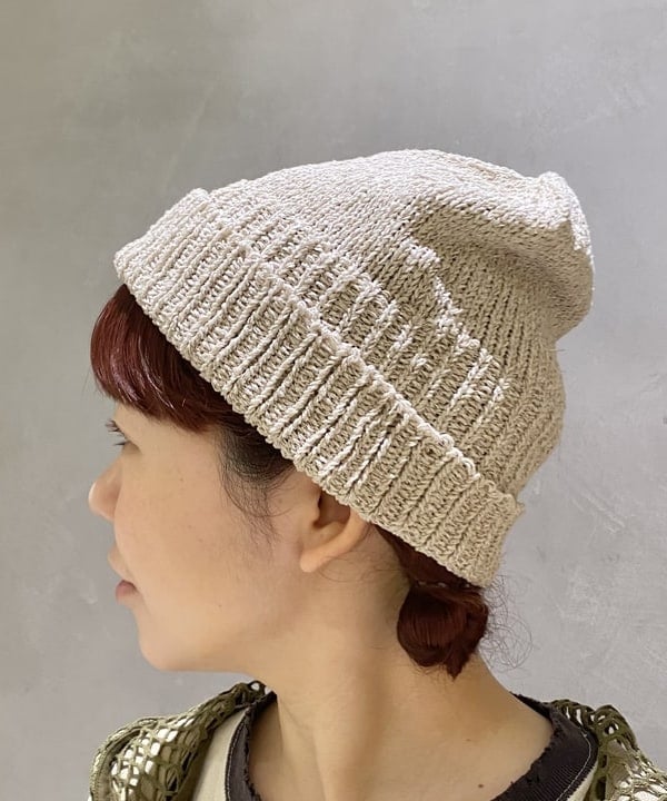 原口 愛さんの「BEAMS WOMEN｜RACAL / Summer Paper Knit Roll Watch」を使ったコーディネート