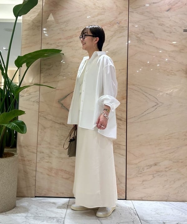 西村 章代さんの「BEAMS WOMEN｜ヘルシー ニットキャミソール .M」を使ったコーディネート