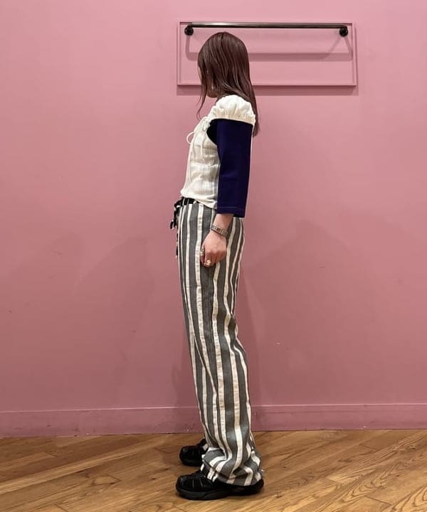 シオンさんの「BEAMS WOMEN｜ELINA LEBESSI / ZIGGY PANTS」を使ったコーディネート