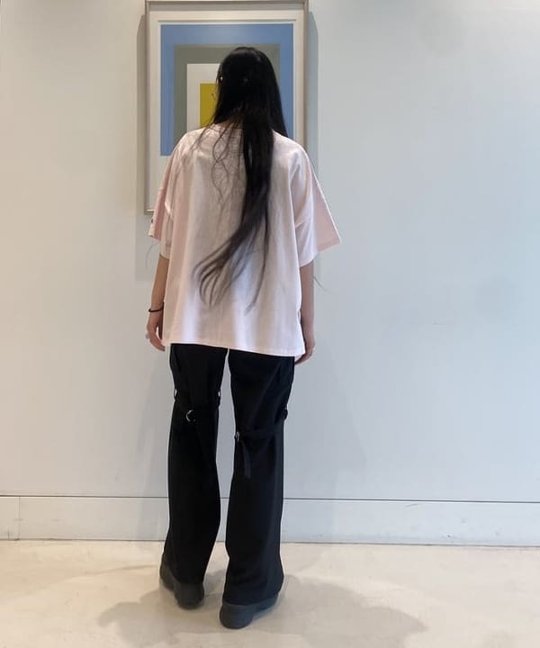 ayaさんの「BEAMS WOMEN｜【別注】Champion / ショートスリーブ Tシャツ」を使ったコーディネート