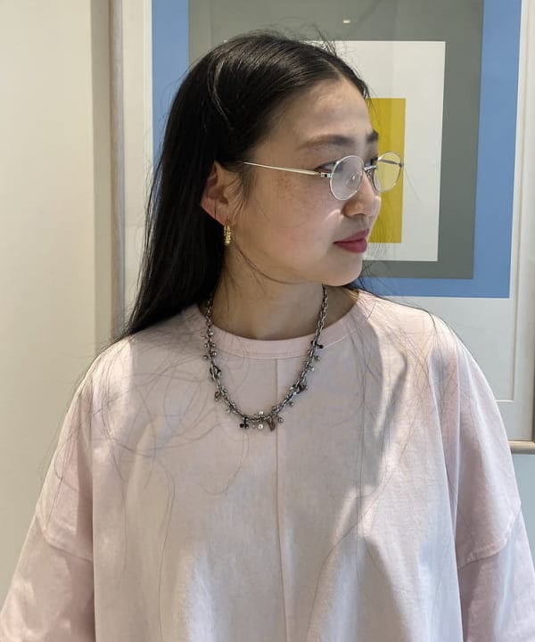 ayaさんの「BEAMS WOMEN｜【別注】Champion / ショートスリーブ Tシャツ」を使ったコーディネート