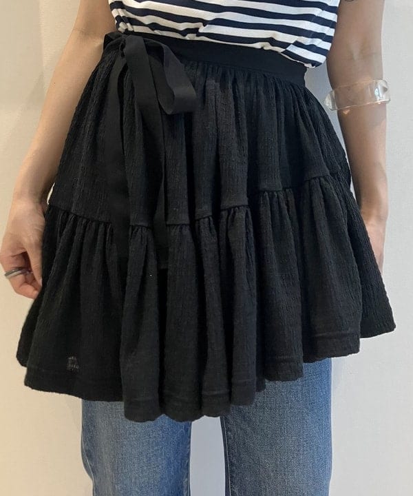 小原 もこさんの「BEAMS WOMEN｜カット クリア バングル」を使ったコーディネート