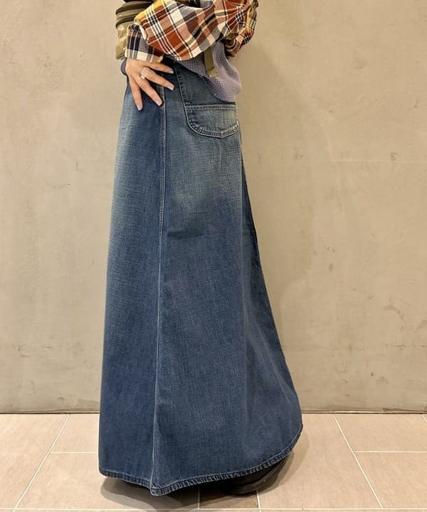 ナツハさんの「BEAMS WOMEN｜コットン サーマル クルーネック ロングスリーブ Tシャツ」を使ったコーディネート